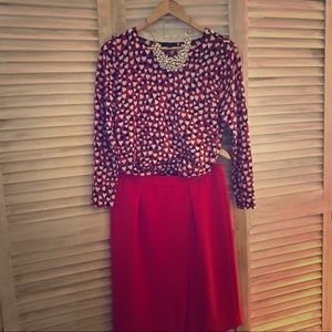 Jcrew crepe pencil skirt, like new